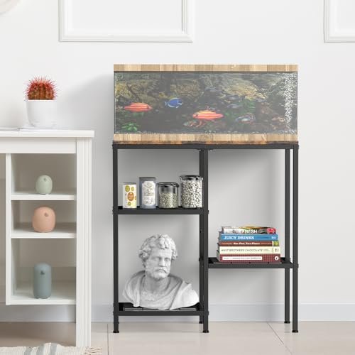 View of Affordable Aquarium Stand With Storage: Stylish, Durable, and Space ...
