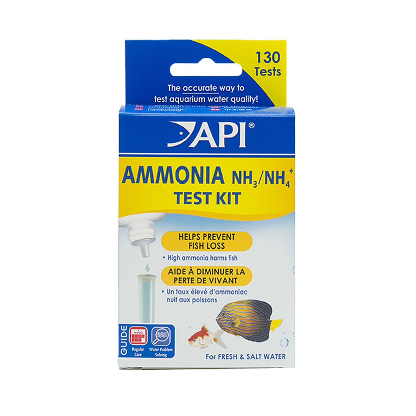 Checking Ammonia Levels In Aquarium photo