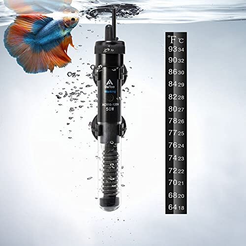 Cheap Guppy Aquarium Heater 50 Watt: Best Affordable Fish Tank Heaters ...